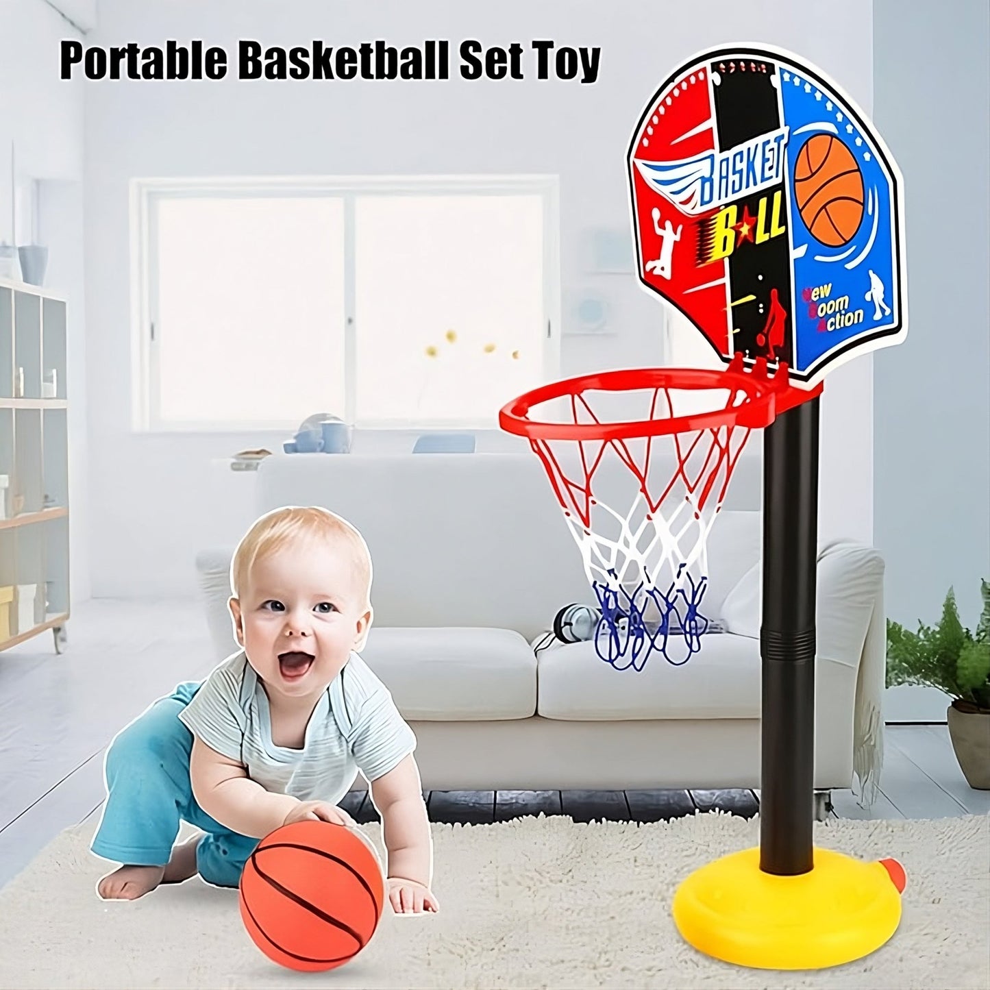 Basket Ball Game Toy Set For Kids - Miraaj