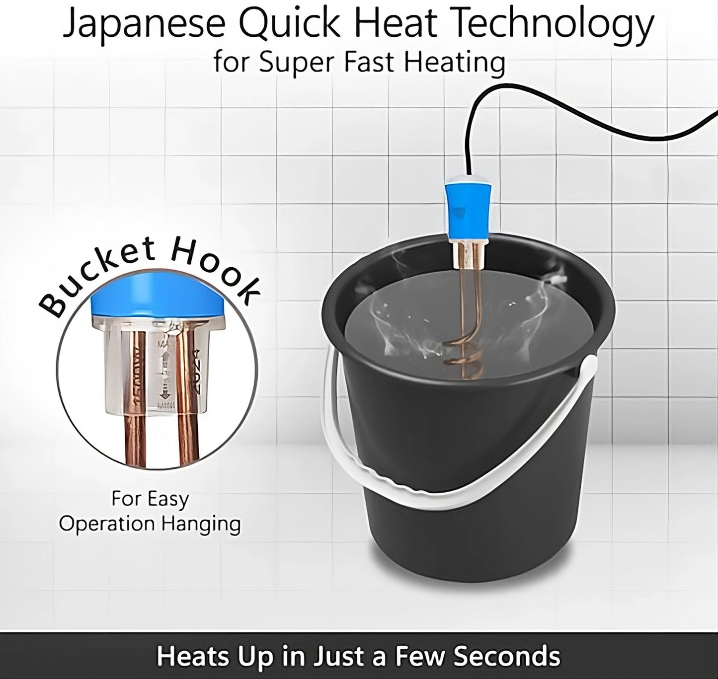 The Portable Electric Water Heating Rod - Miraaj