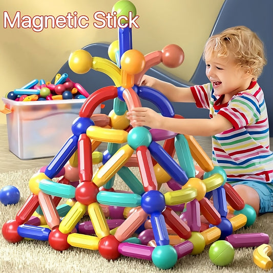 Magnetic Building Block Toy Set For Kids - Miraaj
