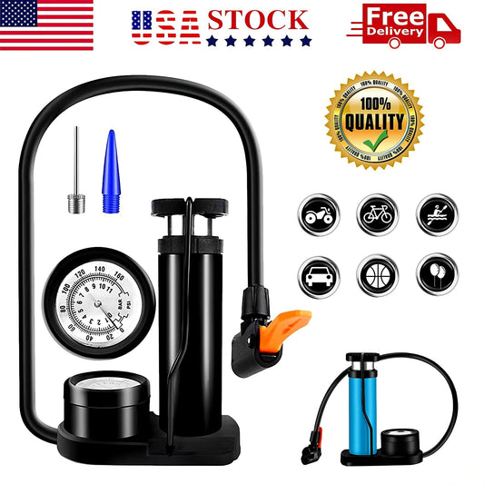 Foot Air Pump with Gauge - Miraaj